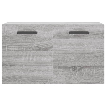 vidaXL Wall Cabinet Grey Sonoma 60x36.5x35 cm Engineered Wood