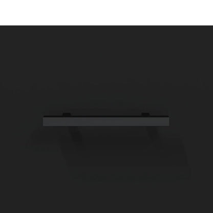 vidaXL Wall Cabinet Black 60x36.5x35 cm Engineered Wood