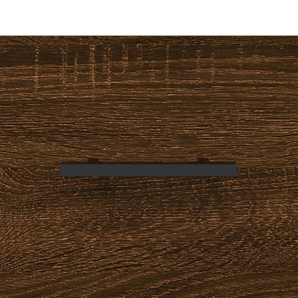 vidaXL Wall Cabinet Brown Oak 60x36.5x35 cm Engineered Wood