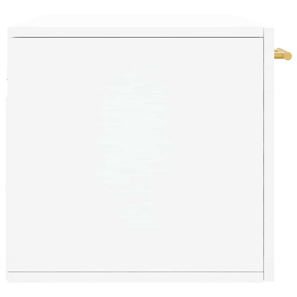 vidaXL Wall Cabinet White 80x36,5x35 cm Engineered Wood