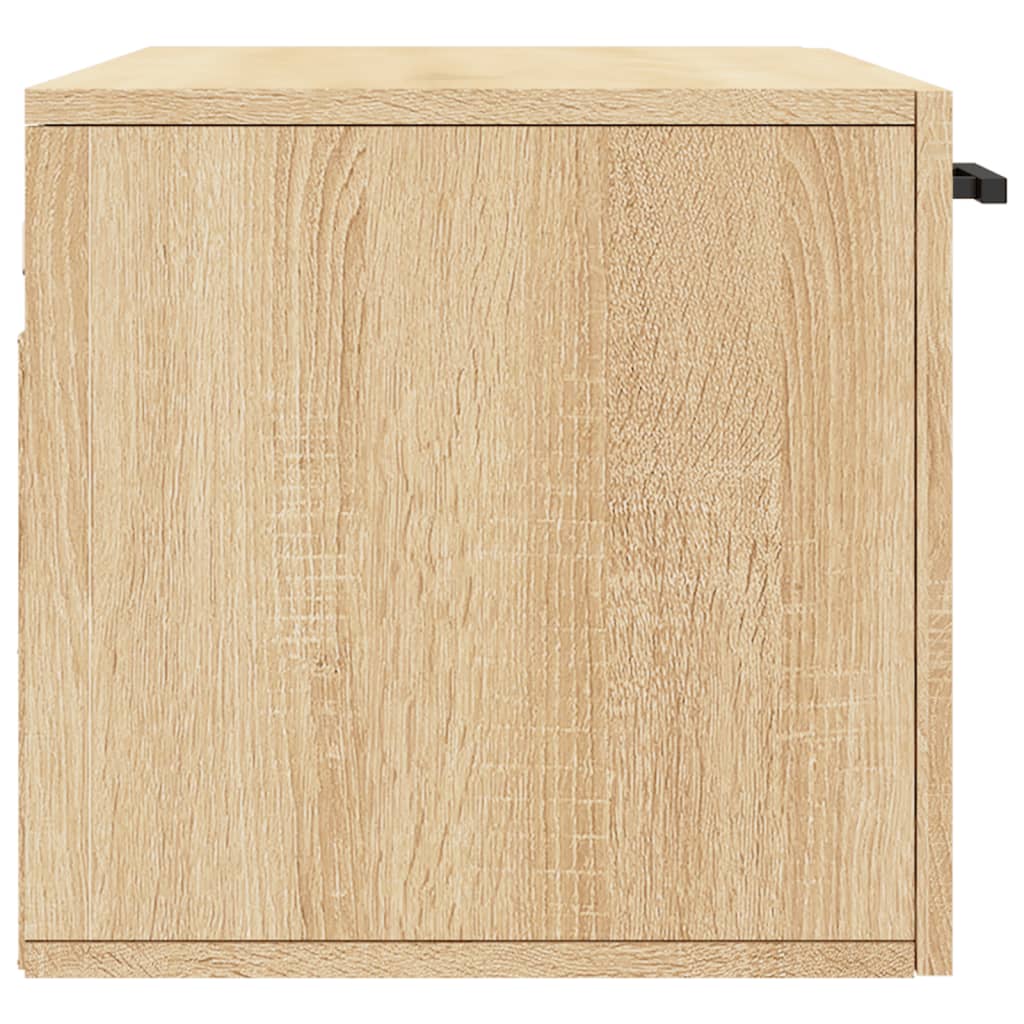 vidaXL Wall Cabinet Sonoma Oak 80x36,5x35 cm Engineered Wood
