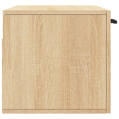 vidaXL Wall Cabinet Sonoma Oak 80x36,5x35 cm Engineered Wood