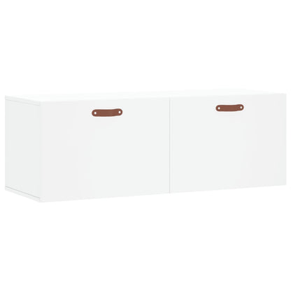 vidaXL Wall Cabinet White 100x36,5x35 cm Engineered Wood