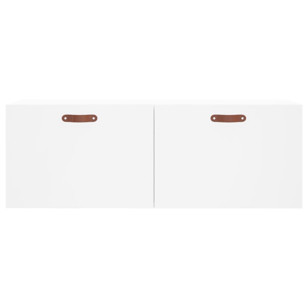 vidaXL Wall Cabinet White 100x36.5x35 cm Engineered Wood