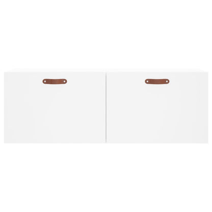 vidaXL Wall Cabinet White 100x36.5x35 cm Engineered Wood