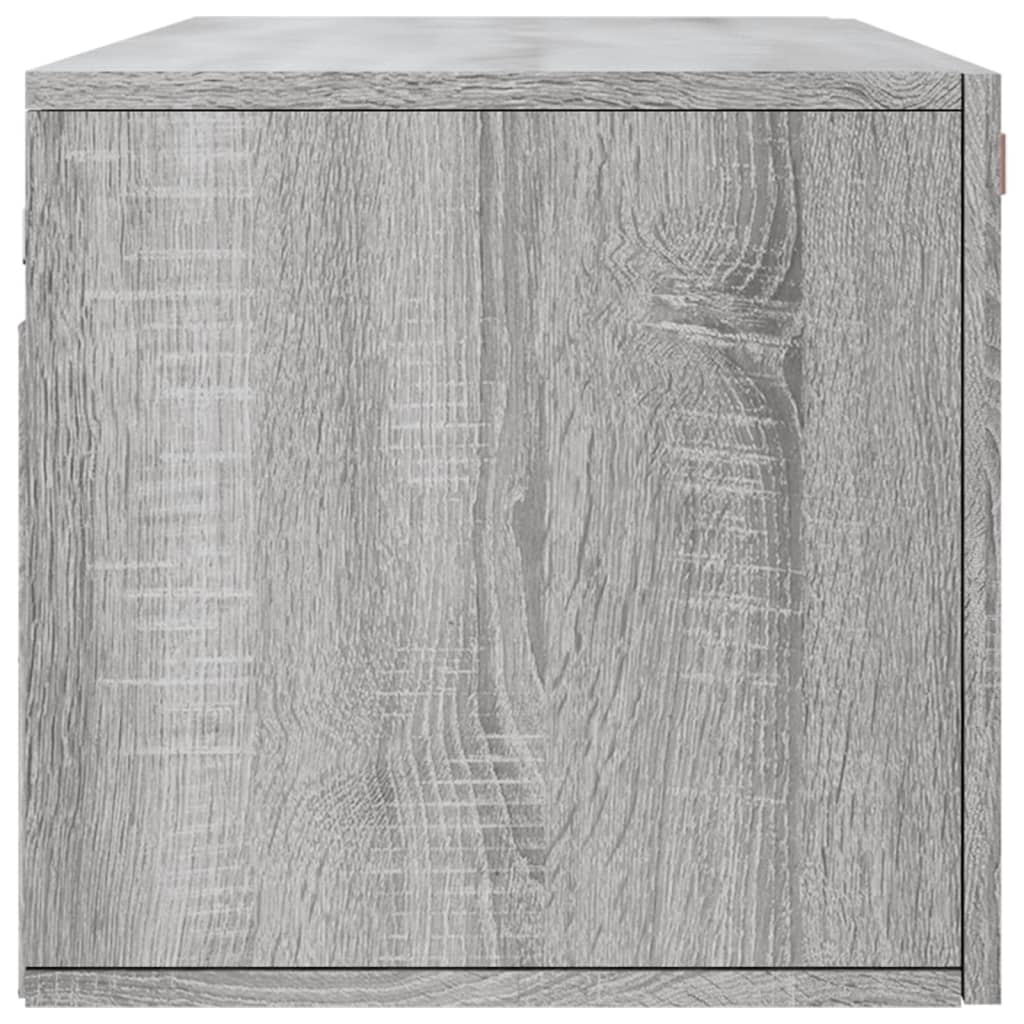 vidaXL Wall Cabinet Grey Sonoma 100x36,5x35 cm Engineered Wood