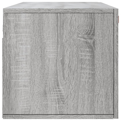 vidaXL Wall Cabinet Grey Sonoma 100x36,5x35 cm Engineered Wood