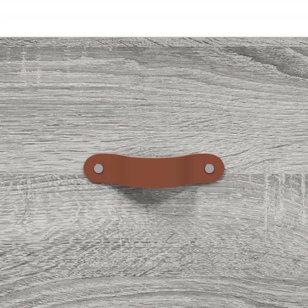 vidaXL Wall Cabinet Grey Sonoma 100x36,5x35 cm Engineered Wood