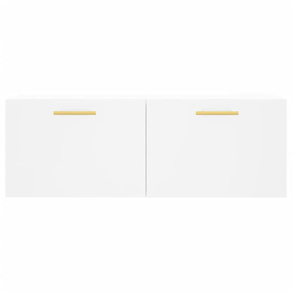 vidaXL Wall Cabinet White 100x36.5x35 cm Engineered Wood