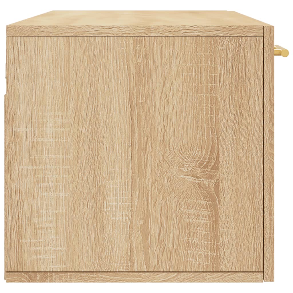 vidaXL Wall Cabinet Sonoma Oak 100x36.5x35 cm Engineered Wood