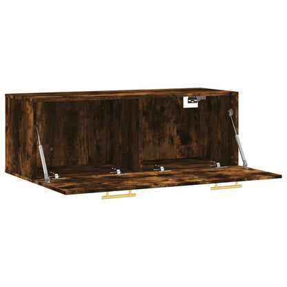 vidaXL Wall Cabinet | Smoked oak | Engineered wood | Wall Cabinet | Rectangular