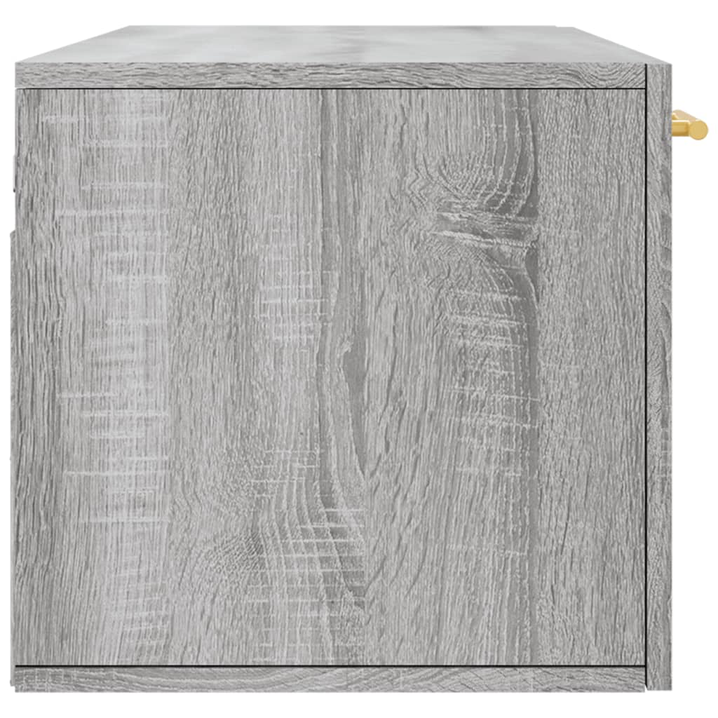 vidaXL Wall Cabinet Grey Sonoma 100x36.5x35 cm Engineered Wood