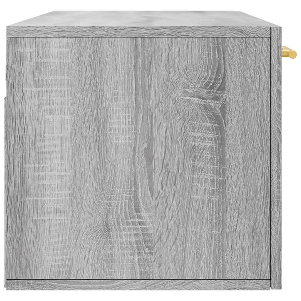 vidaXL Wall Cabinet Grey Sonoma 100x36,5x35 cm Engineered Wood