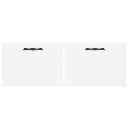 vidaXL Wall Cabinet White 100x36.5x35 cm Engineered Wood