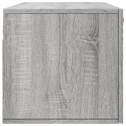 vidaXL Wall Cabinet Grey Sonoma 100x36,5x35 cm Engineered Wood