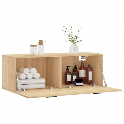 vidaXL Wall-Mounted Cabinet 100 x 36.5 x 35 cm Engineered Wood