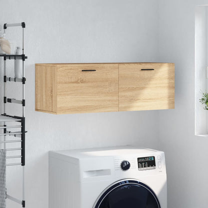 vidaXL Wall-Mounted Cabinet 100 x 36.5 x 35 cm Engineered Wood