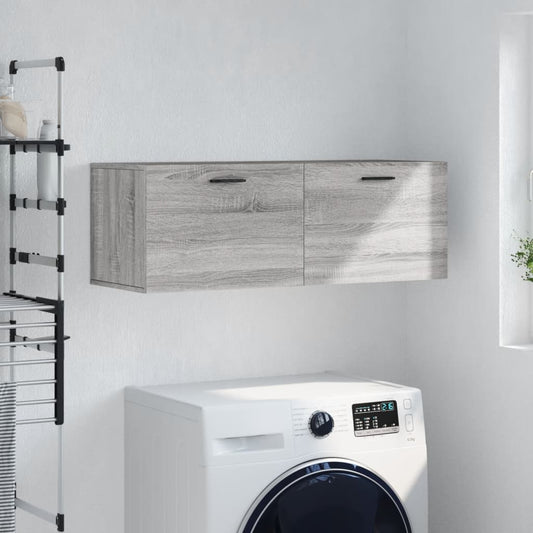 vidaXL Wall-Mounted Cabinet 100 x 36.5 x 35 cm Engineered Wood