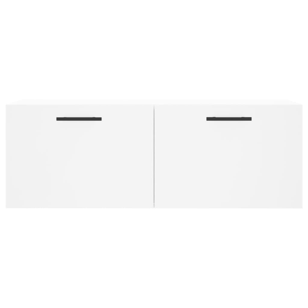 vidaXL Wall Cabinet White 100x36.5x35 cm Engineered Wood