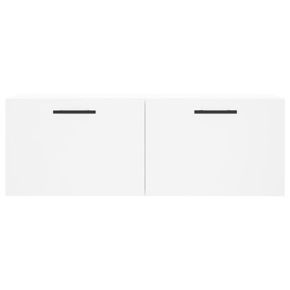 vidaXL Wall Cabinet White 100x36.5x35 cm Engineered Wood