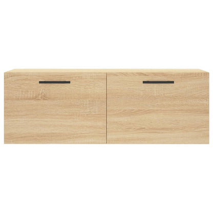 vidaXL Wall Cabinet Sonoma Oak 100x36,5x35 cm Engineered Wood