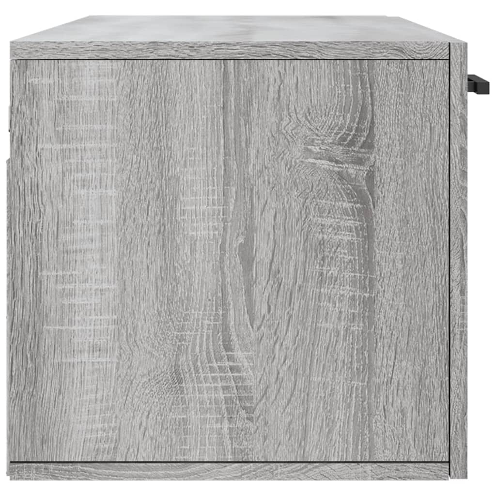 vidaXL Wall Cabinet Grey Sonoma 100x36,5x35 cm Engineered Wood