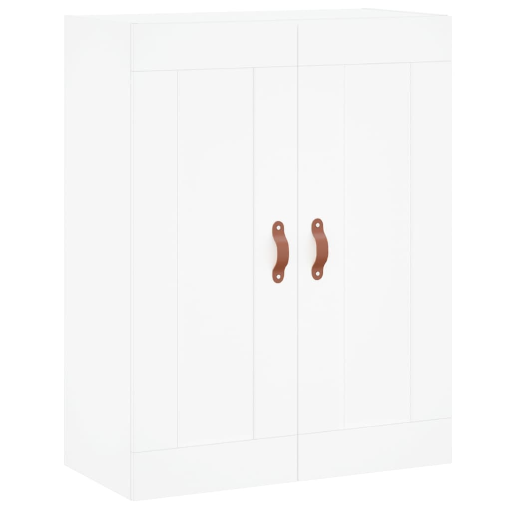 vidaXL Wall Mounted Cabinet White 69.5x34x90 cm Engineered Wood