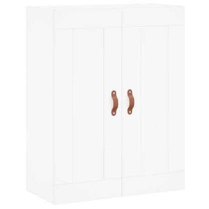 vidaXL Wall Mounted Cabinet White 69.5x34x90 cm Engineered Wood