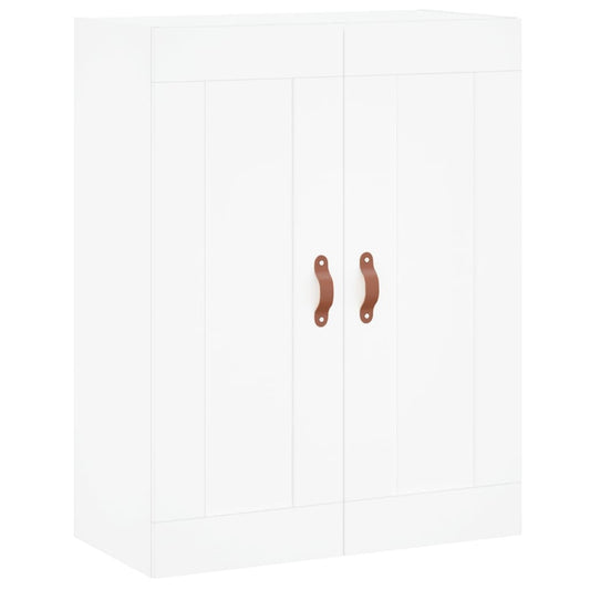 vidaXL Wall Mounted Cabinet White 69,5x34x90 cm Engineered Wood