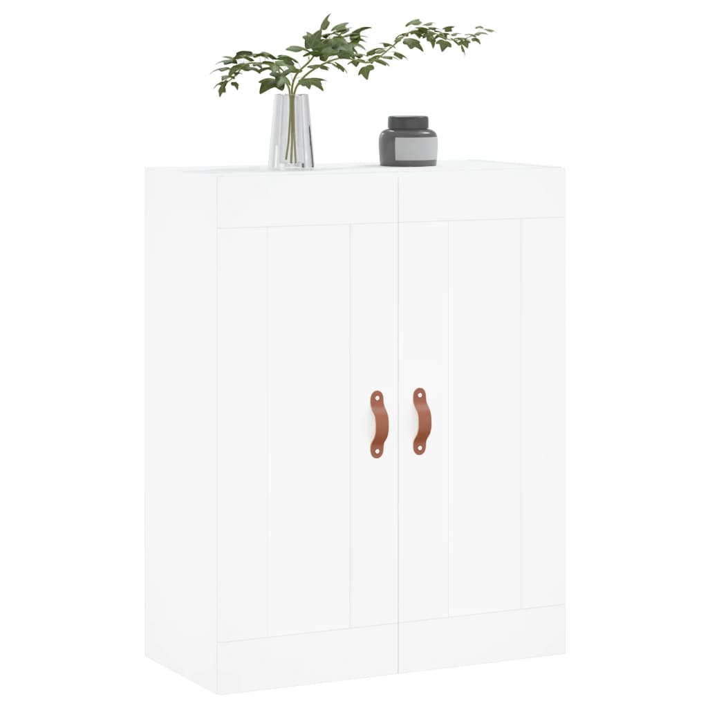 vidaXL Wall Mounted Cabinet White 69.5x34x90 cm Engineered Wood
