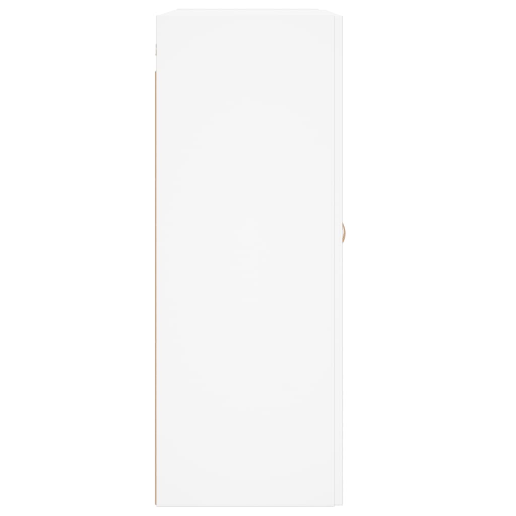 vidaXL Wall Mounted Cabinet White 69.5x34x90 cm Engineered Wood