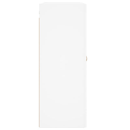 vidaXL Wall Mounted Cabinet White 69.5x34x90 cm Engineered Wood