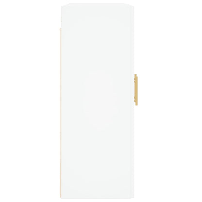 vidaXL Wall Mounted Cabinet White 69,5x34x90 cm Engineered Wood