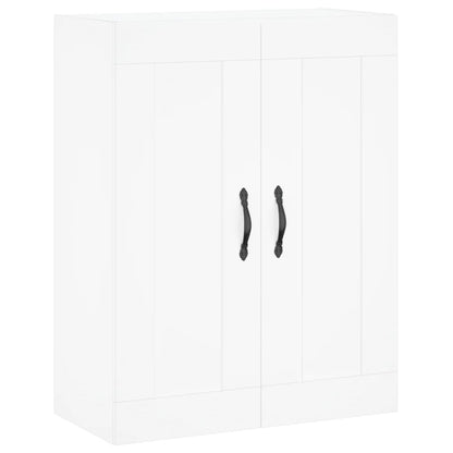 vidaXL Wall Mounted Cabinet White 69.5x34x90 cm Engineered Wood