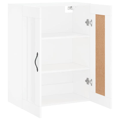 vidaXL Wall Mounted Cabinet White 69.5x34x90 cm Engineered Wood