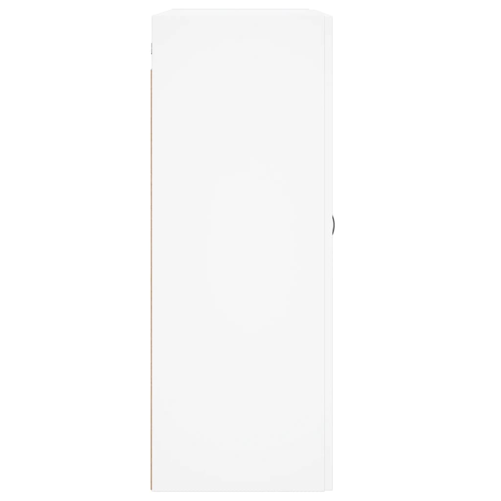 vidaXL Wall Mounted Cabinet White 69.5x34x90 cm Engineered Wood
