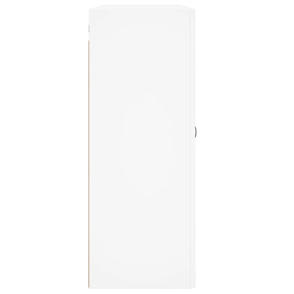 vidaXL Wall Mounted Cabinet White 69.5x34x90 cm Engineered Wood