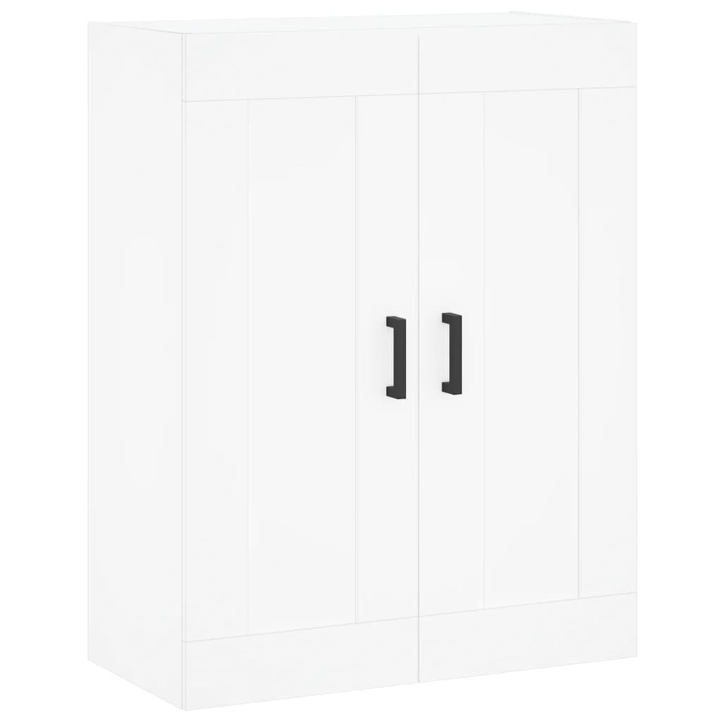 vidaXL Wall Mounted Cabinet White 69.5x34x90 cm Engineered Wood