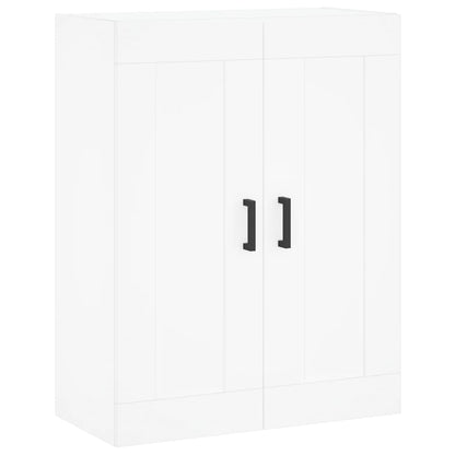 vidaXL Wall Mounted Cabinet White 69.5x34x90 cm Engineered Wood