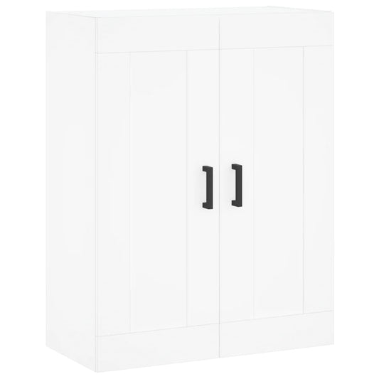 vidaXL Wall Mounted Cabinet White 69,5x34x90 cm Engineered Wood