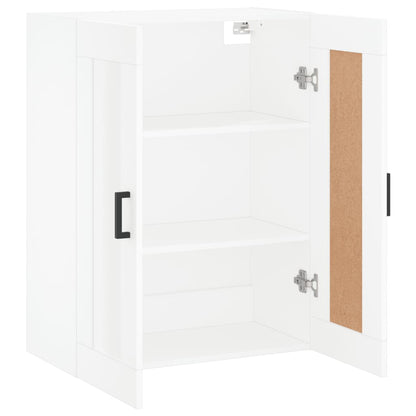 vidaXL Wall Mounted Cabinet White 69,5x34x90 cm Engineered Wood