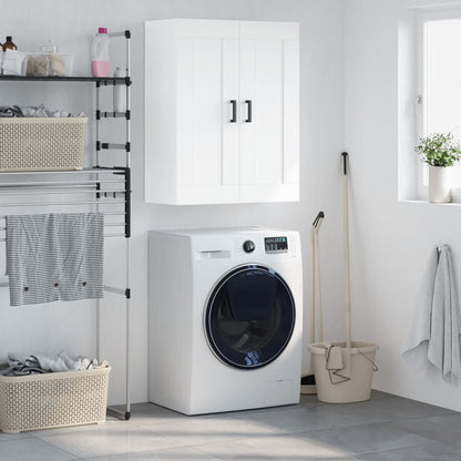 vidaXL Wall Mounted Cabinet White 69,5x34x90 cm Engineered Wood