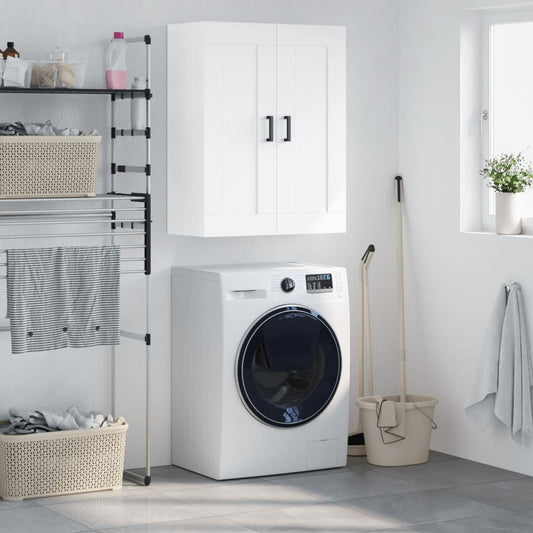 vidaXL Wall Mounted Cabinet White 69,5x34x90 cm Engineered Wood