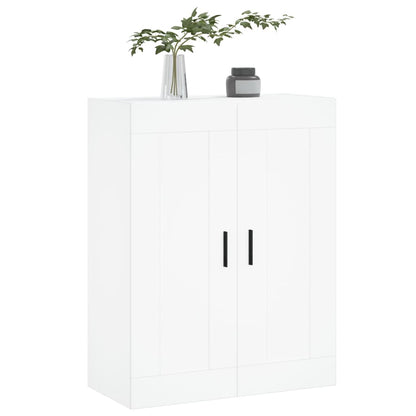 vidaXL Wall Mounted Cabinet White 69,5x34x90 cm Engineered Wood