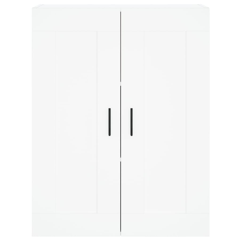 vidaXL Wall Mounted Cabinet White 69.5x34x90 cm Engineered Wood