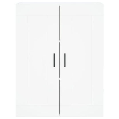 vidaXL Wall Mounted Cabinet White 69.5x34x90 cm Engineered Wood