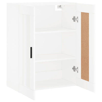 vidaXL Wall Mounted Cabinet White 69,5x34x90 cm Engineered Wood