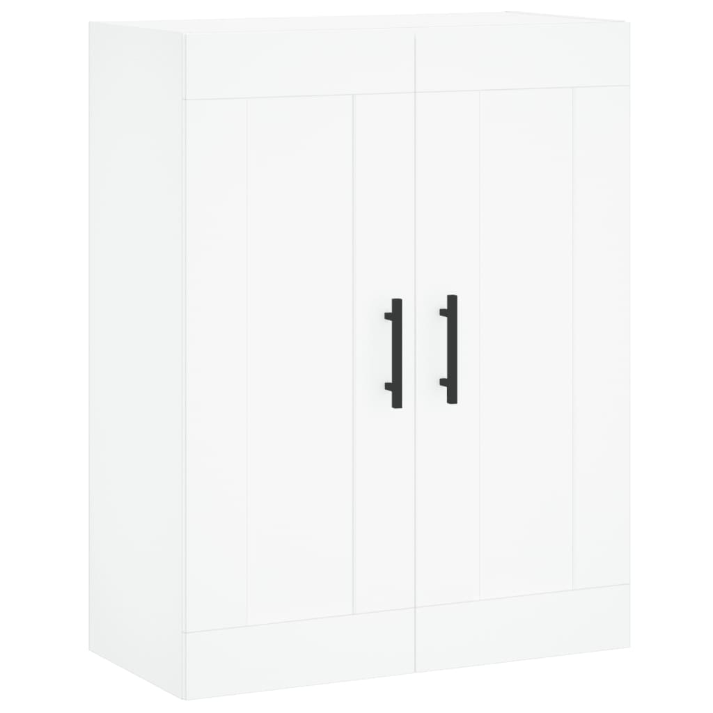 vidaXL Wall Mounted Cabinet White 69.5x34x90 cm Engineered Wood