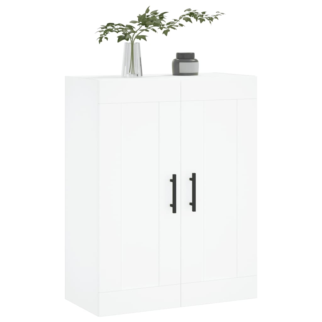 vidaXL Wall Mounted Cabinet White 69.5x34x90 cm Engineered Wood