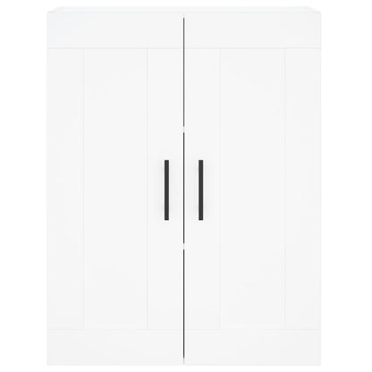 vidaXL Wall Mounted Cabinet White 69.5x34x90 cm Engineered Wood